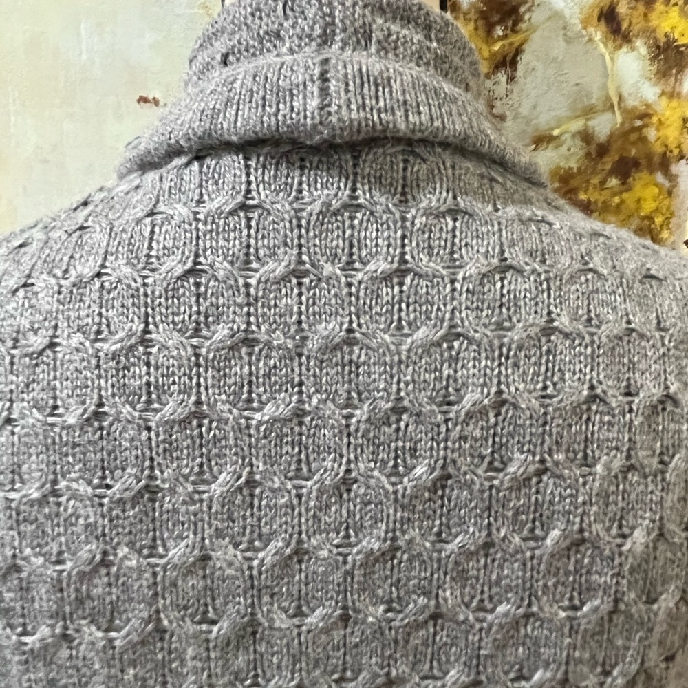 Gently Worn BRIXTON IVY Cardigan is 10% Angora Cashmere - Picture 8 of 12